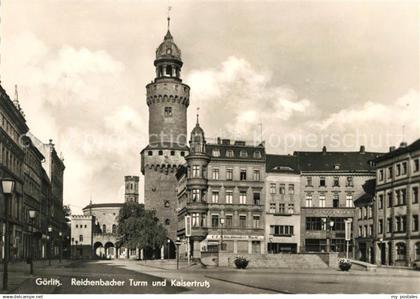 73034438 Goerlitz Sachsen Reichenbacher Turm und Kaisertrutz Goerlitz Sachsen