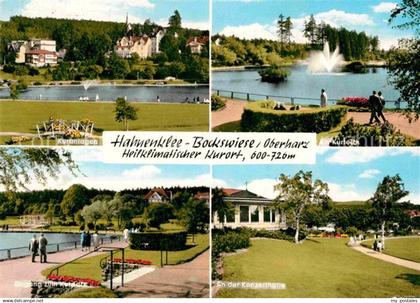 72888502 Hahnenklee-Bockswiese Harz Kuranlagen Kurteich Eingang zum Kurpark Konz