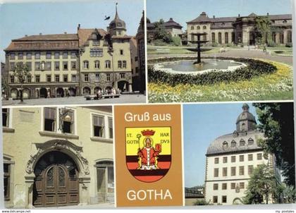 70125482 Gotha Thueringen Gotha Hauptmarkt Orangerie Haus zur goldenen Schelle x