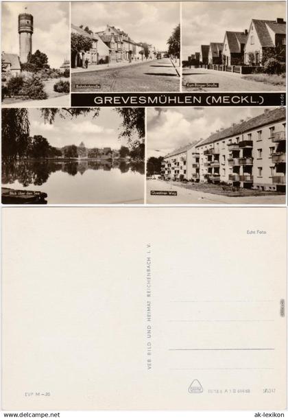 Grevesmühlen   See, Bahnhofsstraße, Kurt-Bürger-Straße, Questiner Weg 1968