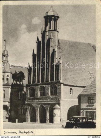 71978271 Grimmen Marktplatz Rathaus