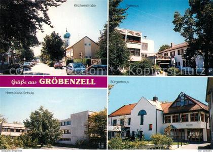 73178944 Groebenzell Rathaus Kirchenstrasse Buergerhaus