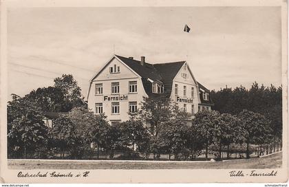 AK Ostseebad Grömitz Villa Fernsicht Hotel Pension NS Flagge ? a Neustadt Holstein Kellenhusen Lensahn Scharbeutz Eutin