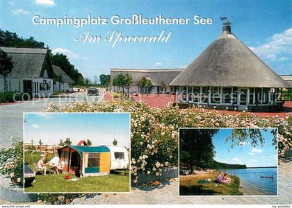 73718346 Gross Leuthen Campingplatz Grossleuthener See Am Spreewald Teilansichte