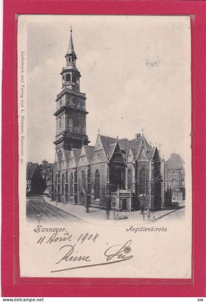 ALLEMAGNE - BASSE SAXE - HANNOVER - Aegidienkirche - A 2420