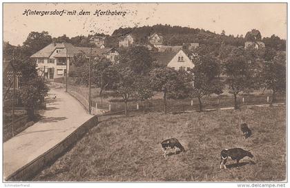 AK Hintergersdorf Gasthof ? Harthaberg bei Hartha Fördergersdorf Spechtshausen Tharandt Pohrsdorf Grumbach Herzogswalde