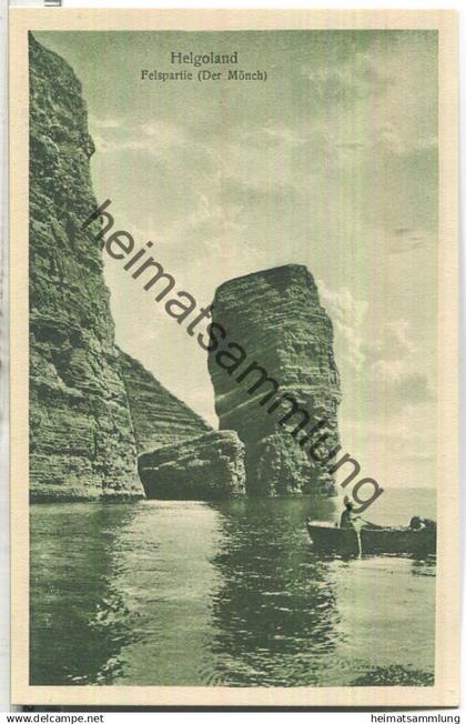 Helgoland - Der Mönch - Verlag A. B. Kauffmann Helgoland