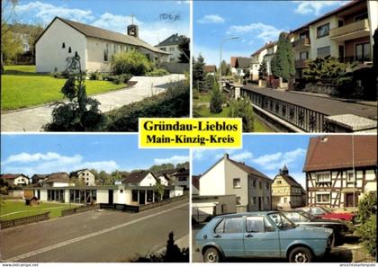 CPA Lieblos Gründau in Hessen, Main-Kinzig-Kreis, Gebäudeansichten