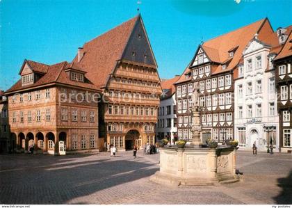 73152290 Hildesheim Marktplatz Baeckeramtshaus Knochenhaueramtshaus Hildesheim