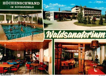 73719144 Hoechenschwand Waldsanatorium Hallenbad Gastraeume Hoechenschwand