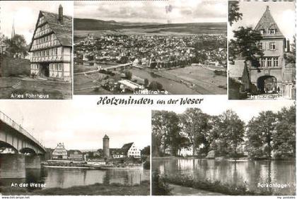 70102411 Holzminden Weser Holzminden Weser Faehrhaus Museum x 1958