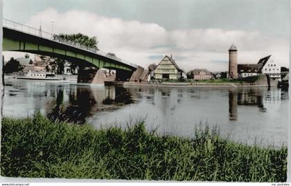 70132587 Holzminden Weser Holzminden Weserbruecke Jugendherberge * Holzminden