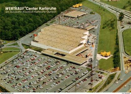 73955257 KARLSRUHE Baden Wertkauf Center Karlsruhe Fliegeraufnahme