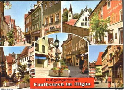 70117987 Kaufbeuren Kaufbeuren Fussgaengerzone x 1965 Kaufbeuren