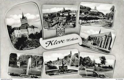 70135817 Kleve Kleve Schwanenburg Schusterkes Brunnen Moritzpark x