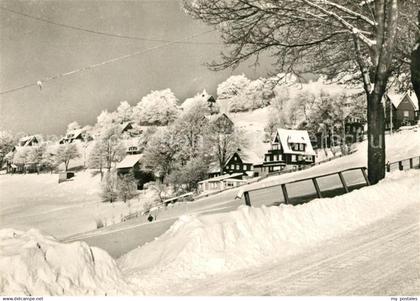 73036522 Klingenthal Vogtland Aschberg Winterlandschaft Klingenthal Vogtland