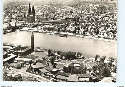 70059274 Koeln Rhein Koeln Fliegeraufnahme  Koeln Rhein