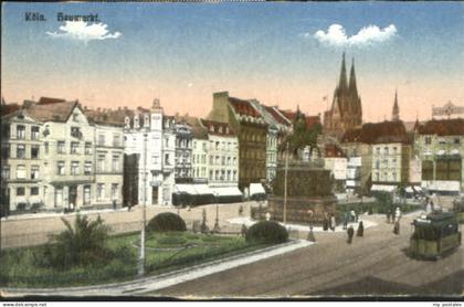 70078571 Koeln Rhein Koeln Heumarkt ungelaufen ca. 1920 Koeln Rhein