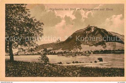 42879479 Koenigswinter Drachenfels Drachenburg  Koenigswinter