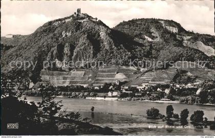 72200258 Drachenfels Rheinpartie Drachenfels