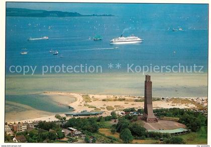 73174625 Laboe Fliegeraufnahme Marine-Ehrenmal  Laboe