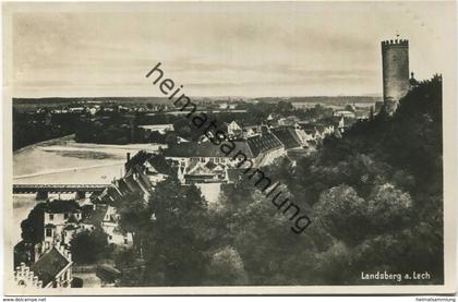 Landsberg am Lech - Foto-AK - Verlag Josef Kistler Landsberg am Lech