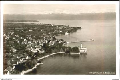 70114176 Langenargen Bodensee Langenargen Fliegeraufnahme