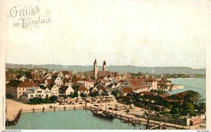 43492293 Lindau Bodensee Panorama Lindau Bodensee