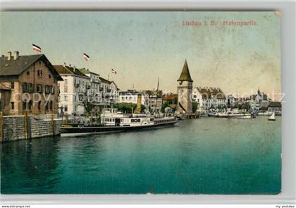 43494715 Lindau Bodensee Hafenpartie Lindau Bodensee