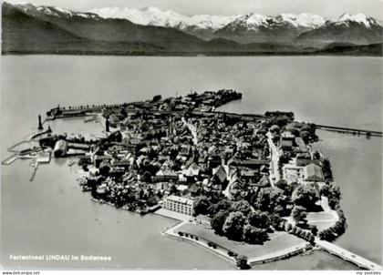 70661215 Lindau Bodensee Lindau Bodensee Fliegeraufnahme * Lindau