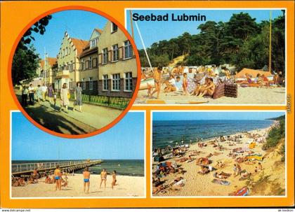 Ansichtskarte Lubmin Seebad Lubmin, Strand 1981