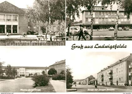 43369075 Ludwigsfelde FDGB Klubhaus Arthur Ladwig Konsum Warenhaus Strasse der J