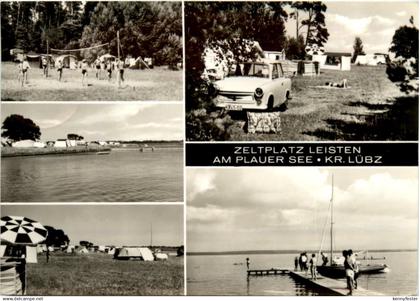 Zeltplatz Leisten am Plauer See Kr. Lübz, div. Bilder