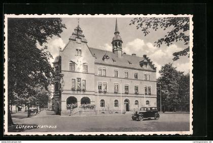 AK Lützen, Rathaus und Auto