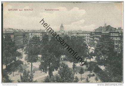 Mainz - Kaiserstraße - Verlag Kaspar Suder Mainz