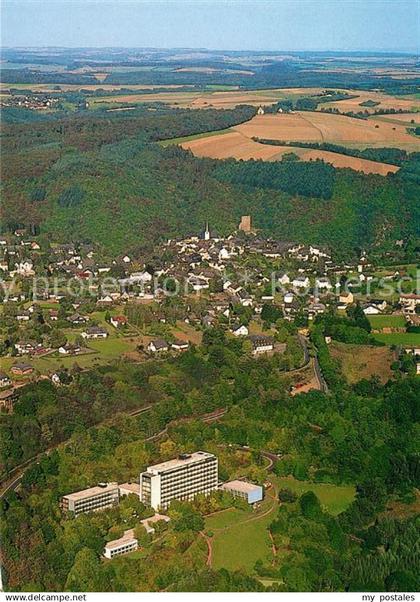 73045981 Manderscheid Eifel Fliegeraufnahme mit Eifelsanatorium Manderscheid