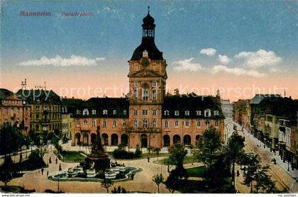 73694592 Mannheim Paradeplatz Denkmal Mannheim