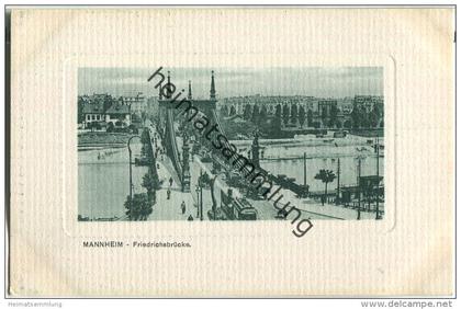 Mannheim - Friedrichsbrücke - Verlag Adolf Bauer Mannheim