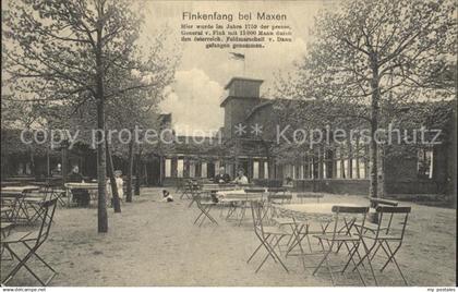 Maxen Finkengang Gaststaette Restaurant Gefecht von Maxen 18. Jhdt.