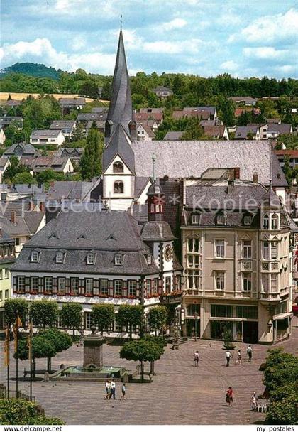 73181684 Mayen Rathaus Clemenskirche Mayen