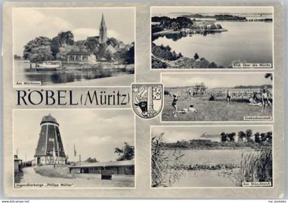 70028547 Roebel Mueritz Roebel Mueritz Mueritzsee Jugendherberge Philipp Mueller