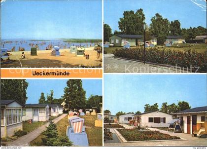 72383115 Ueckermuende Mecklenburg Vorpommern Bungalows Strand Ueckermuende