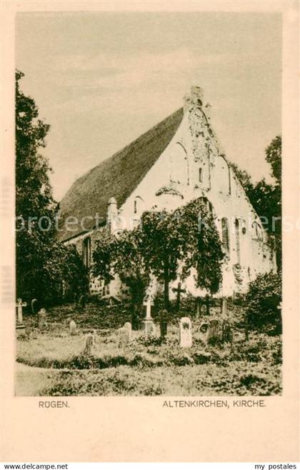 73818478 Altenkirchen Ruegen Kirche Altenkirchen Ruegen