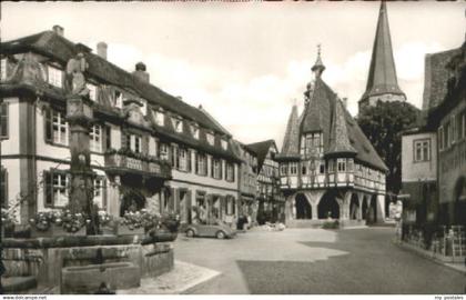 70081373 Michelstadt Michelstadt Marktplatz Rathaus Michelstadt