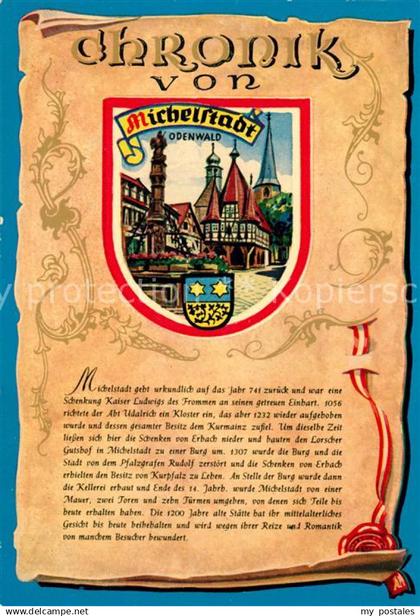 73226388 Michelstadt Ortsmotiv  Michelstadt