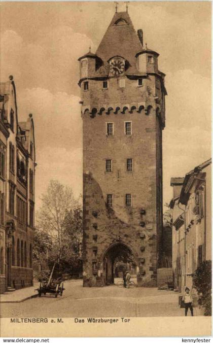 Miltenberg am Main, das Würzburger Tor