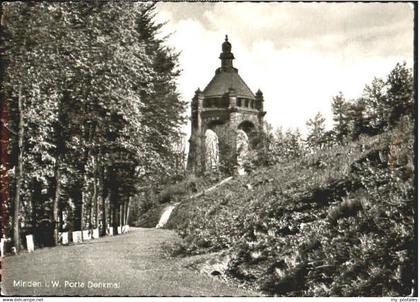 70098619 Minden Westfalen Minden Denkmal x 1958