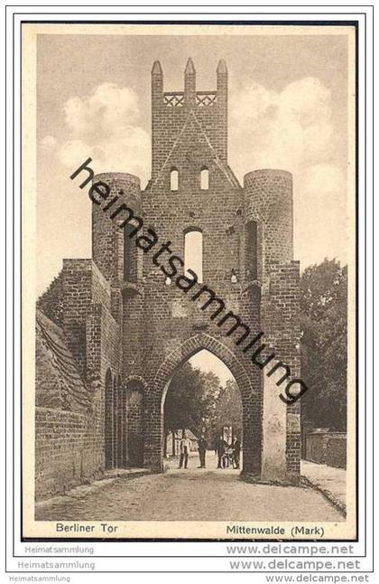 Mittenwalde - Berliner Tor - 30er Jahre