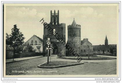 Mittenwalde - Berliner Tor - Pulverturm