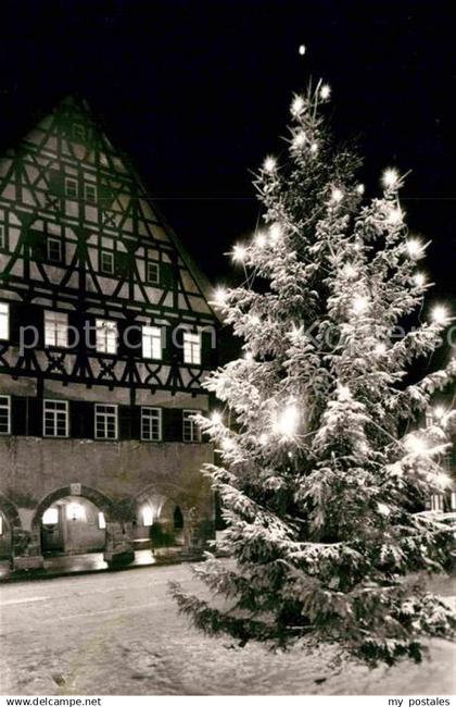 42842954 Muensingen zur Weihnachtszeit Muensingen